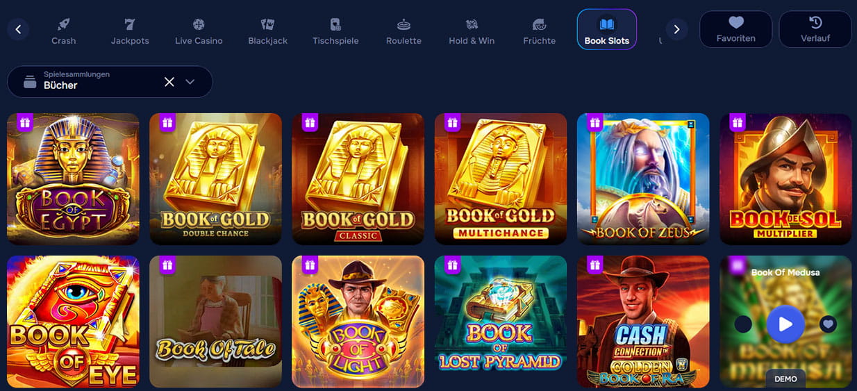 Play slot games online for free.