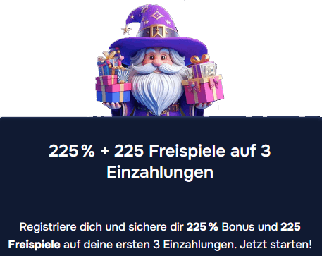 Wizardo casino bonus. 